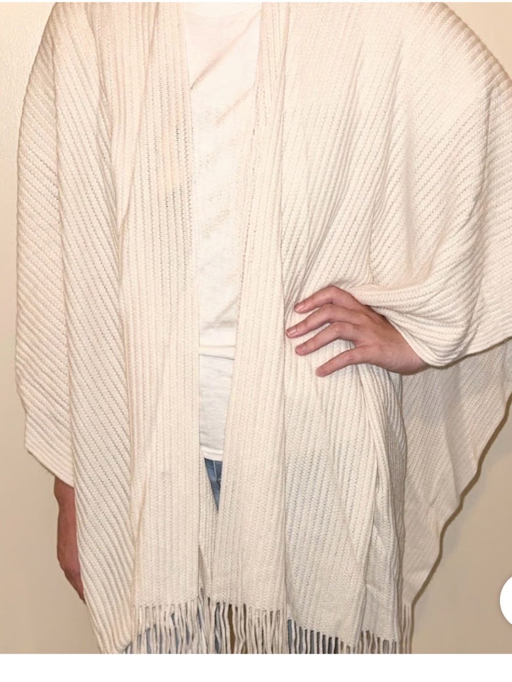 (NWT) Cejon - Ivory Cardigan